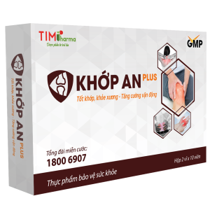 TPBVSK KHỚP AN PLUS -  Tốt khớp, khỏe xương - Tăng cường vận động.