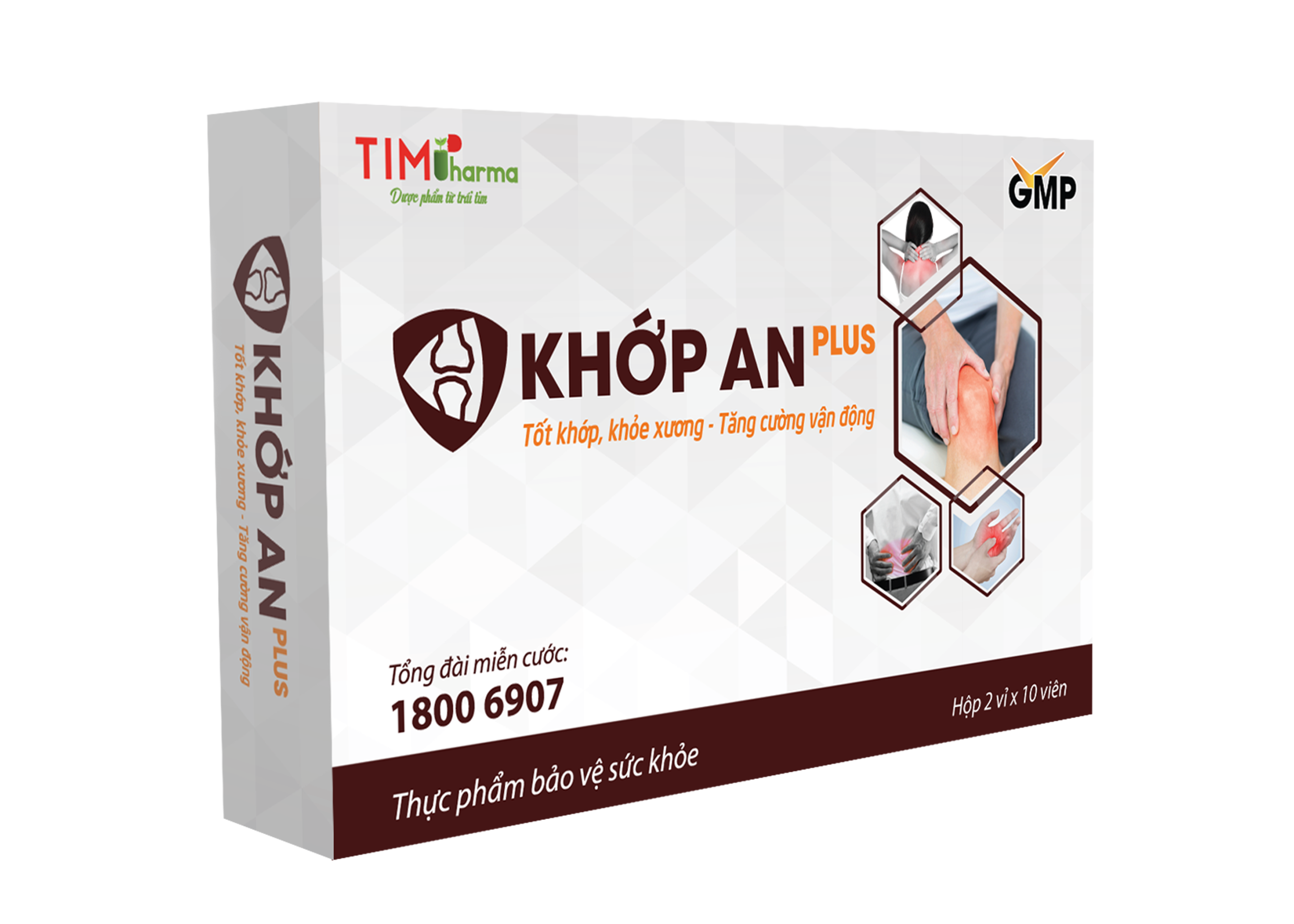 TPBVSK KHỚP AN PLUS -  Tốt khớp, khỏe xương - Tăng cường vận động.